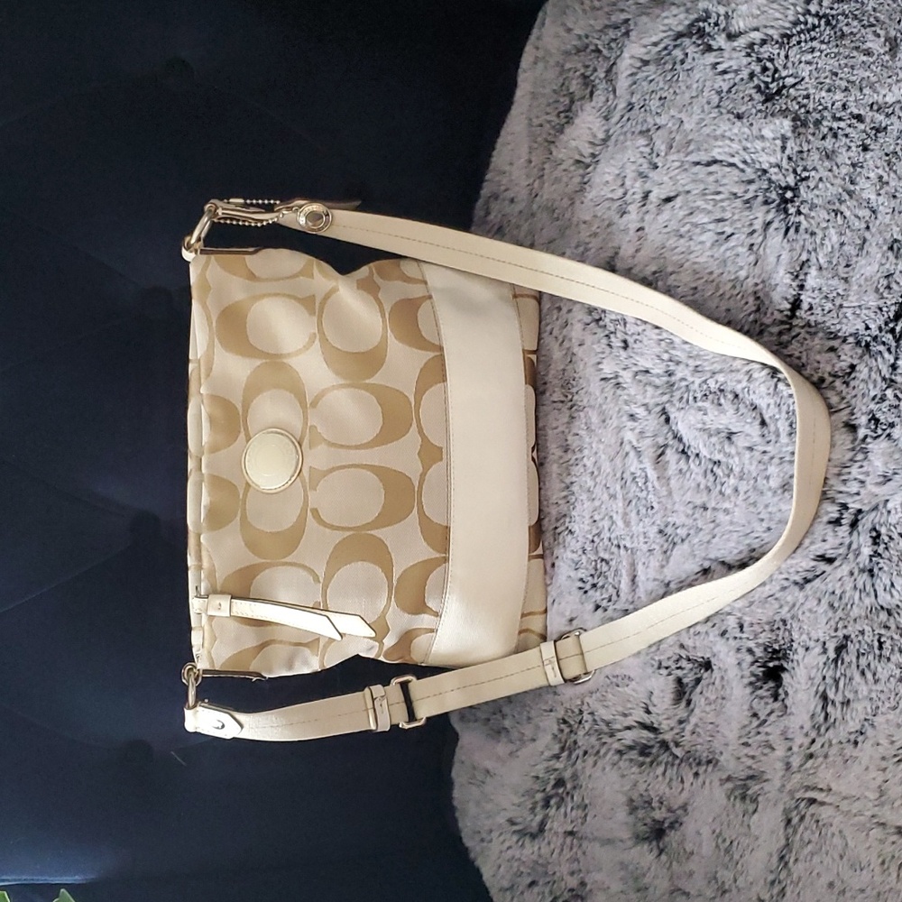 Ivory Coach bag